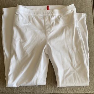 White Spank Jeggings